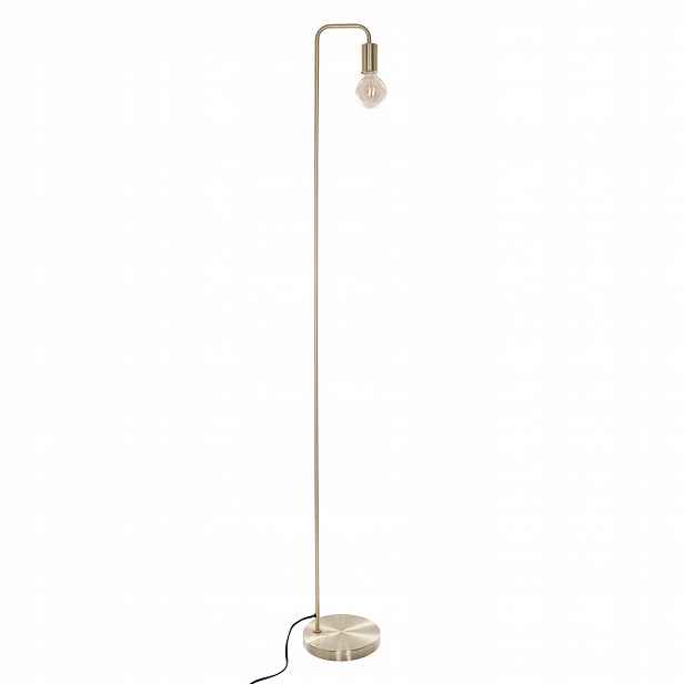 Zlatá Stojací/stojací Lampa Na Čtení 150 CM