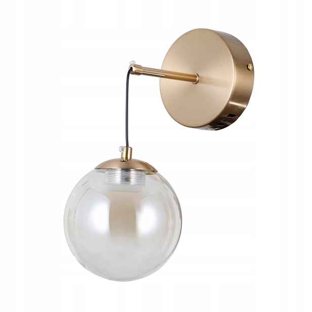 Nástěnné svítidlo Italux Velada WL-34381-1-HBR Zlaté