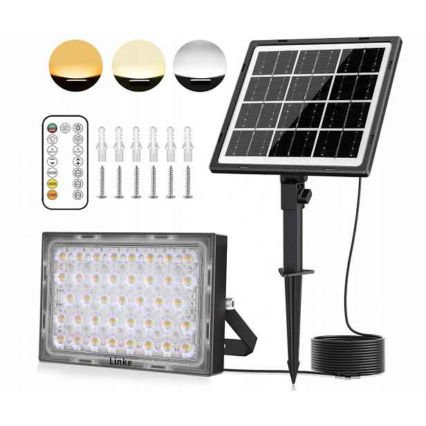 Solární lampa značky Linke