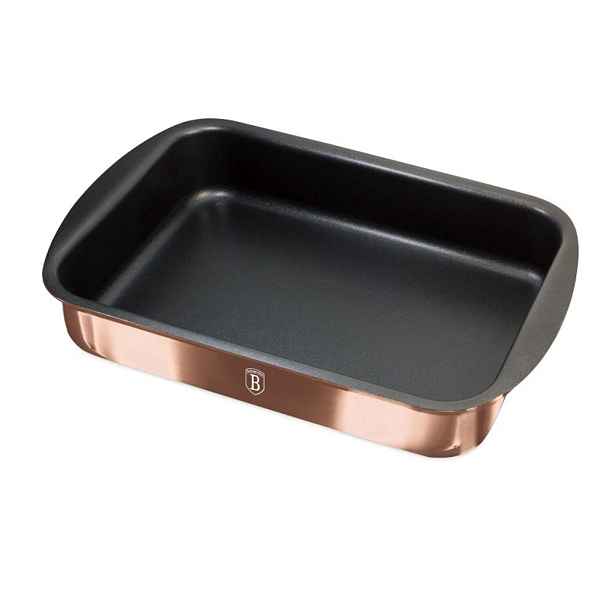 BERLINGERHAUS Plech na pečení s titanovým povrchem 35x27 cm Rose Gold Collection BH-7896