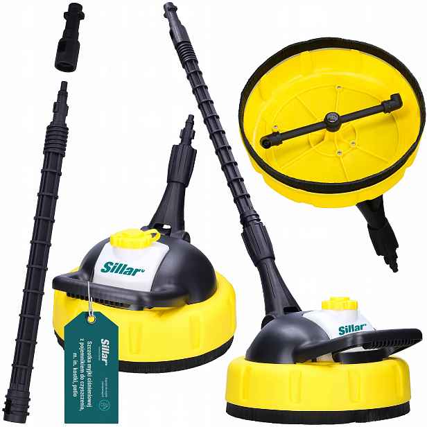 Rotační kartáč s nádobou na čištění dlažebních kostek pro Karcher