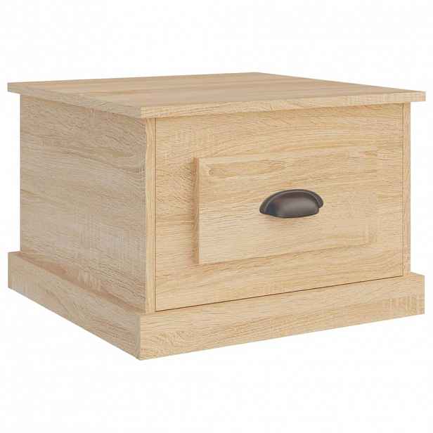 vidaXL Konferenční stolek dub sonoma 50x50x35 cm kompozitní dřevo