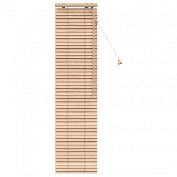 vidaXL Venet školní žaluzie Vzhled dubu 50 x 160 cm 35 mm