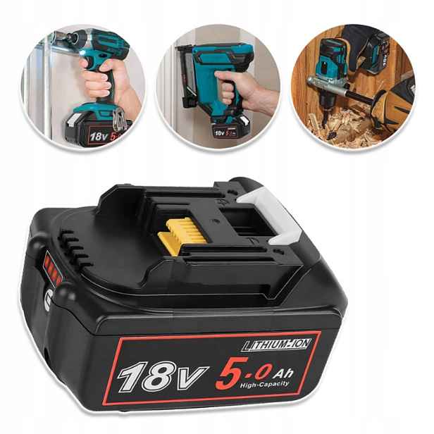 Akumulátor 18V 5AH 5000 Mah Baterie Pro Elektrické Nářadí Náhrada