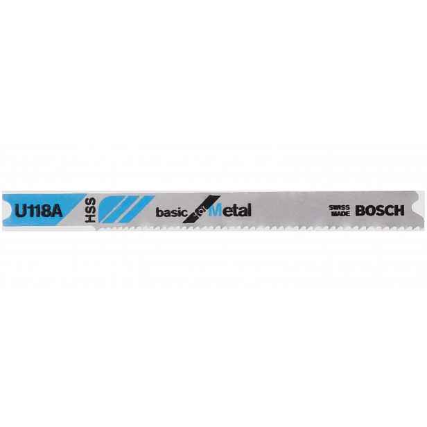Bosch - Sada pilových plátků na kov, délka 80 mm, 3 ks 2608631511