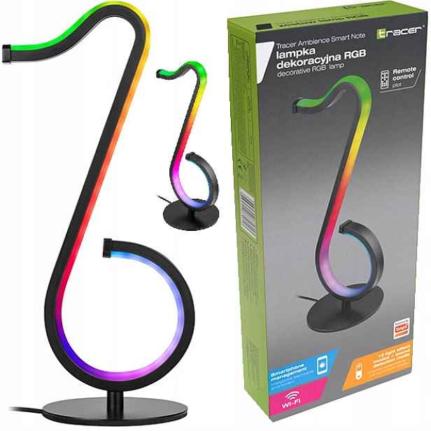 Dekorativní Rgb Lampička Tracer Ambience Smart Note, Ovládání Přes Aplikaci Tuya Smart