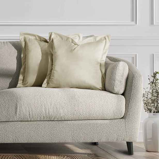 Restilo Povlaky na polštáře AmeliaHome Velvet Side krémové, velikost 45x45