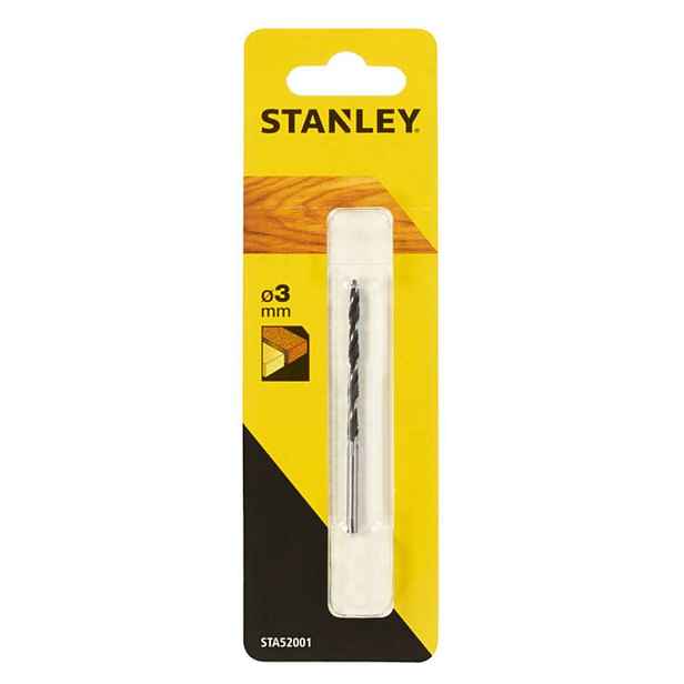 Stanley - Vrták do dřeva, 3x70 mm STA52001-QZ