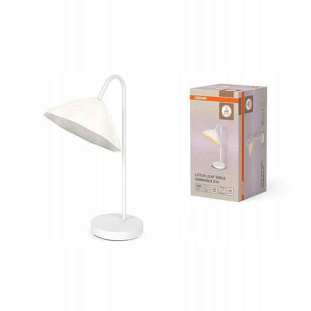 Stolní lampa E14 Dekorativní bílá Decor Osram