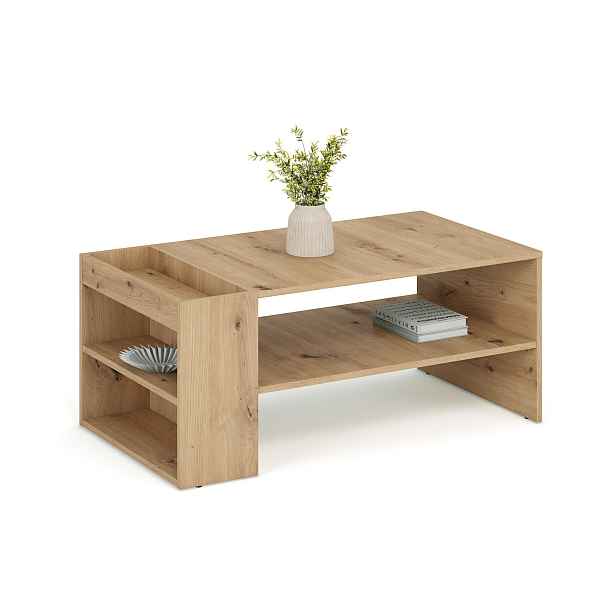 HALMAR Konferenční stolek MURCIA 100 cm dub artisan