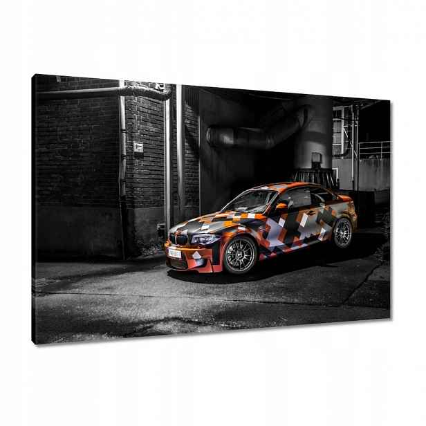 Obrazy 90x60 Oranžové Bmw