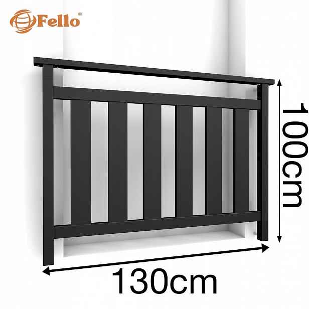 Prestige Francouzský balkon 130 cm Balustrada Ral