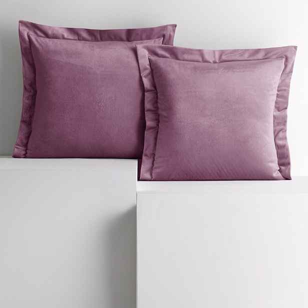 Restilo Povlaky na polštáře AmeliaHome Velvet Side růžové, velikost 45x45