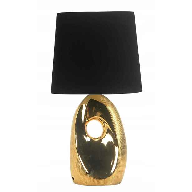 Zlatá Keramická kancelářská stolní lampa Premium