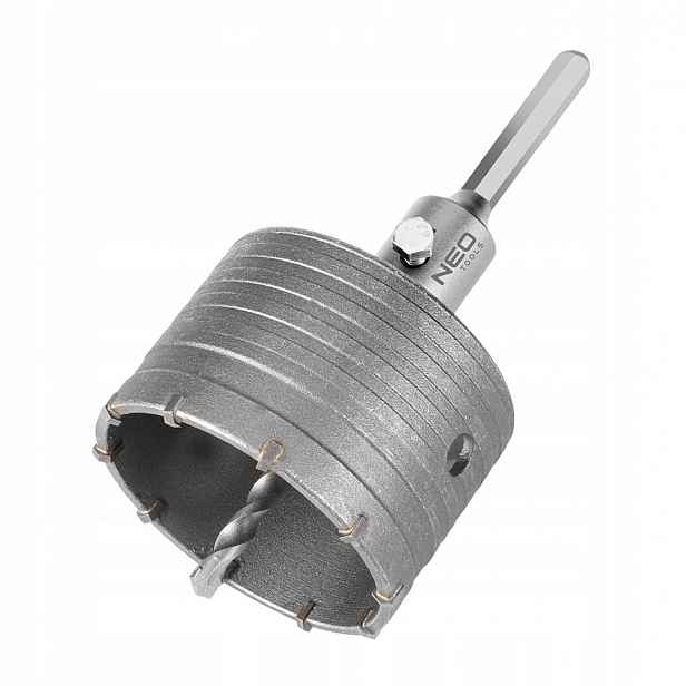 Korunkový Vrták 85 mm s adaptérem Hex a vrtákem 55-326 Neo Tools