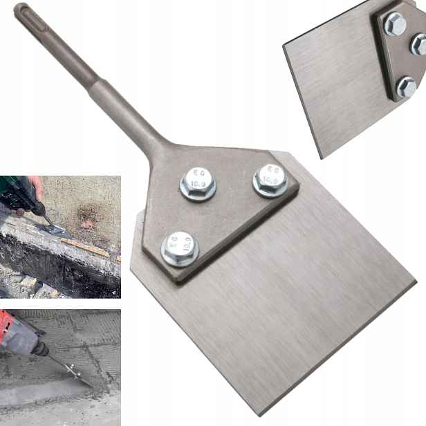 Dláto Sds Plus Široké Ploché 250x100 Elastické Ocelové Pro Betonu Dlaždic
