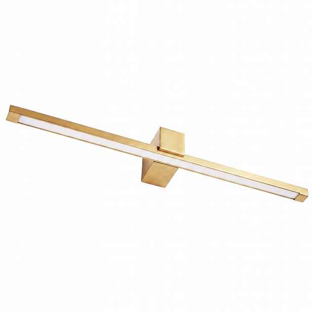 Led Koupelnová Nástěnná Lampa SWE048-1W 80 cm Zlatá Kartáčovaná