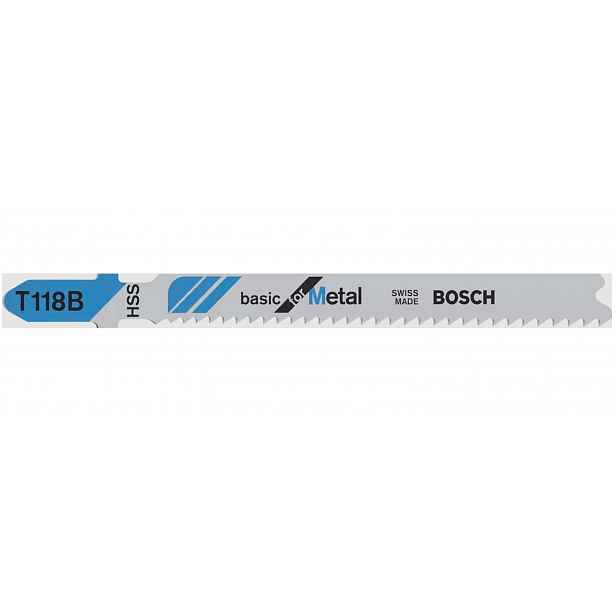 Bosch - Sada pilových plátků na kov, délka 92 mm, 5 ks 2608631014