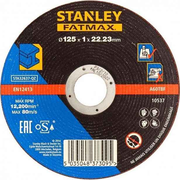 Stanley - Řezný kotouč na kov 125x22,2 mm STA32637-QZ