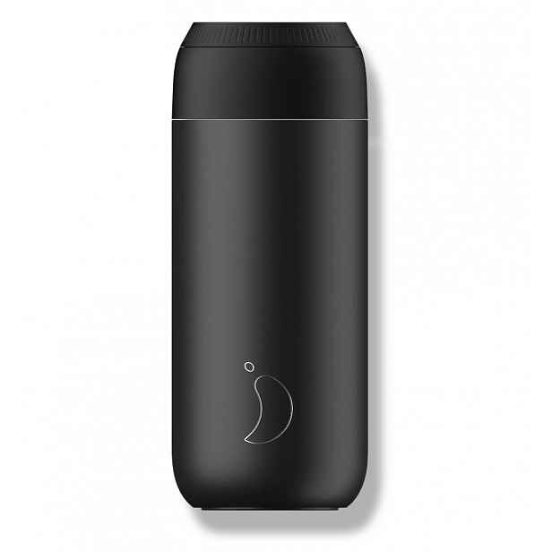Termohrnek Chilly's Bottles - černá propast 500ml, edice Series 2
