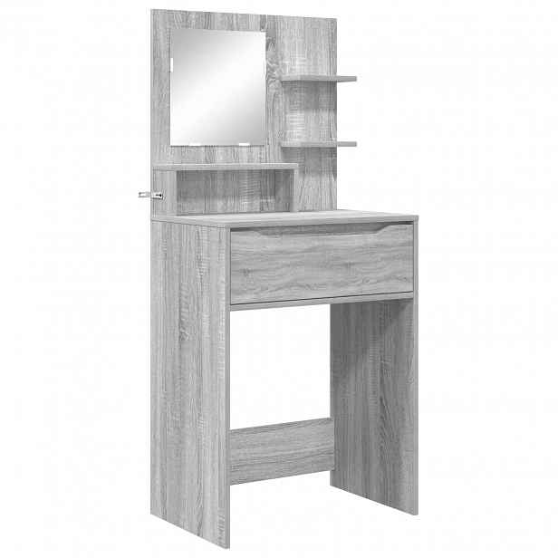 vidaXL Toaletní stolky do ložnice Šedý Sonoma 60 x 39,5 x 135 cm