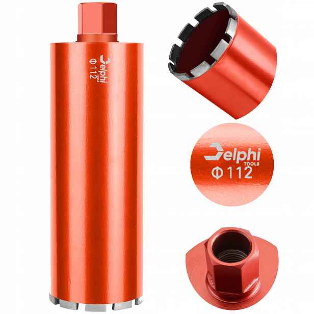 Vrták Do Betonu 112 x 450 mm Vrtačka Korunkový Vrták