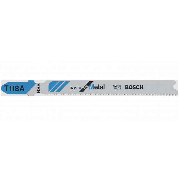 Bosch - Sada pilových plátků na kov, délka 92 mm, 3 ks 2608631507