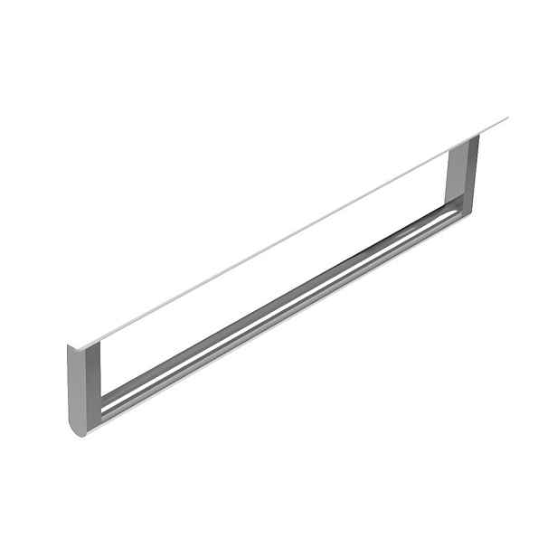 GSI KUBE X/NORM čelní držák ručníků 50cm, chrom