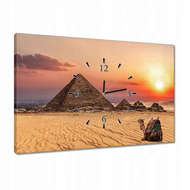 Hodiny 60x40 Pyramida Menkaure Egypt