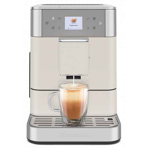 KitchenAid Plně automatický kávovar KF6, porcelánová bílá 5KES8556EPL
