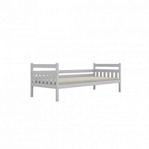 RAUMHIRSCH FURNITURE DĚTSKÁ POSTEL Dawid s matrací 80/180 bílá 80/180