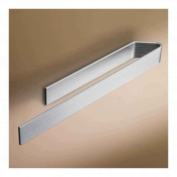 Samolepicí věšák na ručníky Designfabrik Hamburg chrom 40 cm