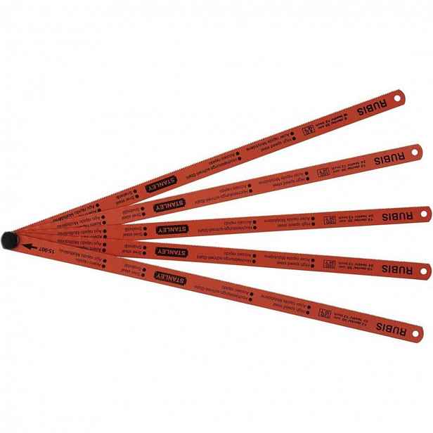 Stanley - Sada pilových plátků, délka 30 cm, 5 ks 0-15-900