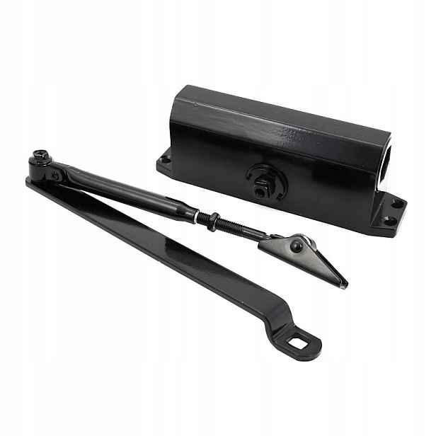Samozavírač Dveří Furtek Brána Zavírač Černý TS-10 30-60kg 1100mm