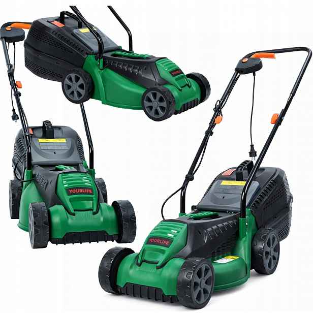 Elektrická sekačka Real Garden 1600 W 30 l