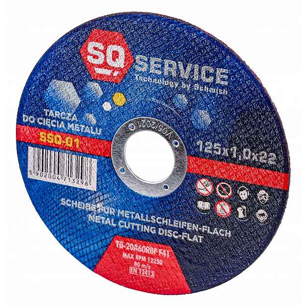Kotouč Na Řezání Kovu 125X1,0 Q-technic SSQ-01 50 Ks