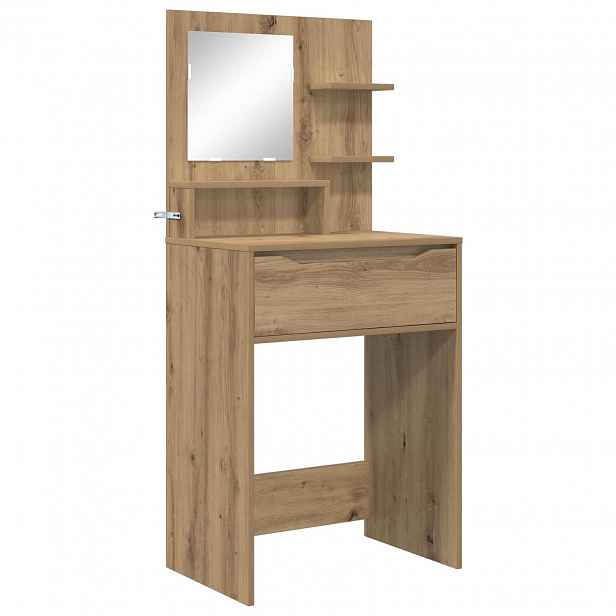 vidaXL Toaletní stolky do ložnice Dub artisan 60 x 39,5 x 135 cm