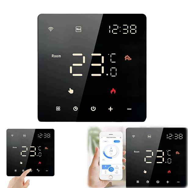 Pokojový Termostat Wifi Digitální Led Regulátor 16A