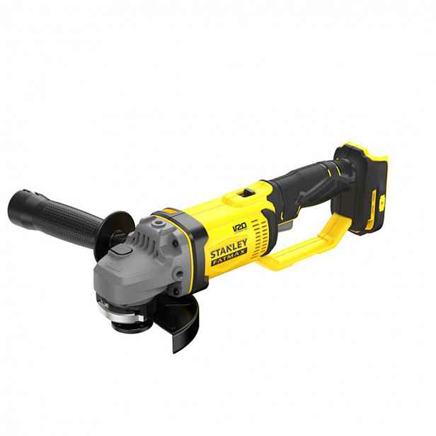 Stanley - 18V AKU úhlová bruska 115 mm, bez baterie a nabíječky SFMCG300B-XJ
