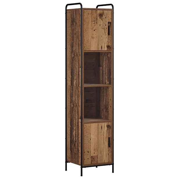 vidaXL Koupelnová skříň Staré dřevo 46 x 36 x 181 cm Kompozitní dřevo