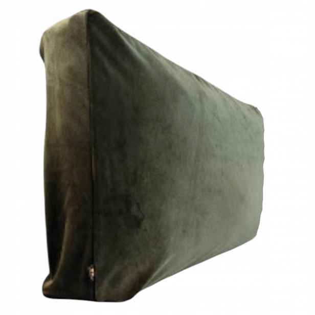 1 Povlak na polštář do obývacího pokoje 50x70x12 cm Elastický velur na zip, barva