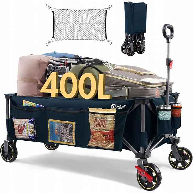 Kempingový vozík Portal TR-21851SxxL 400L 160 kg s brzdami
