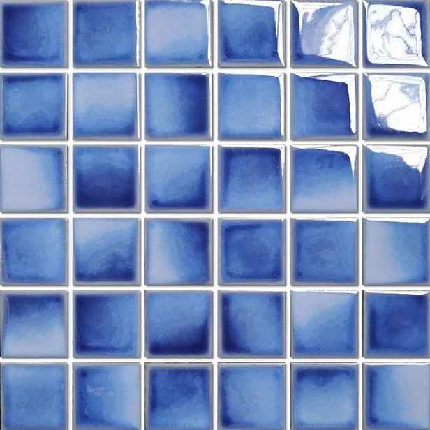 Keramická mozaika Premium Mosaic aqua blue 31x31 cm lesk MOSBH5ABLL (bal.1,030 m2)