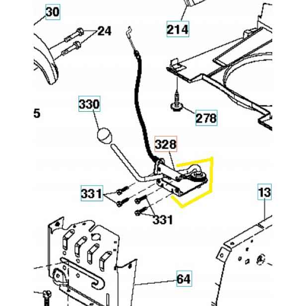 Regulátor vedení Husqvarna 583536801