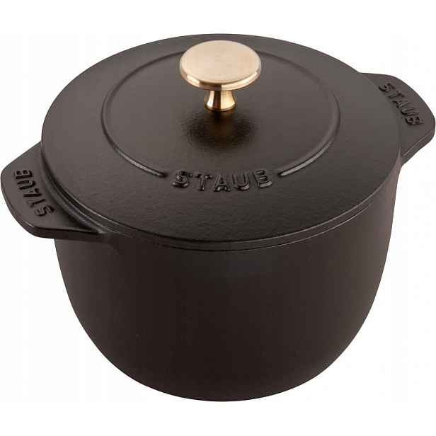 Staub La Cocotte Malý hrnec kulatý 16 cm, černý