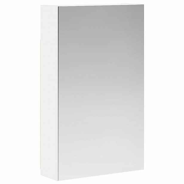 vidaXL Koupelnová zrcadlová skříň Bílá 30 x 10,5 x 50 cm
