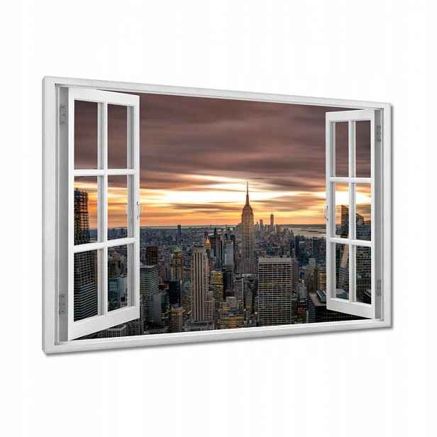 Obrazy 90x60 New York Pohled shora