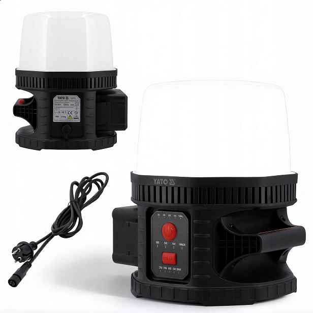 Led Reflektorová Dílenská Lampa 18V 10000LM 360° Body Solo Yato YT-829670