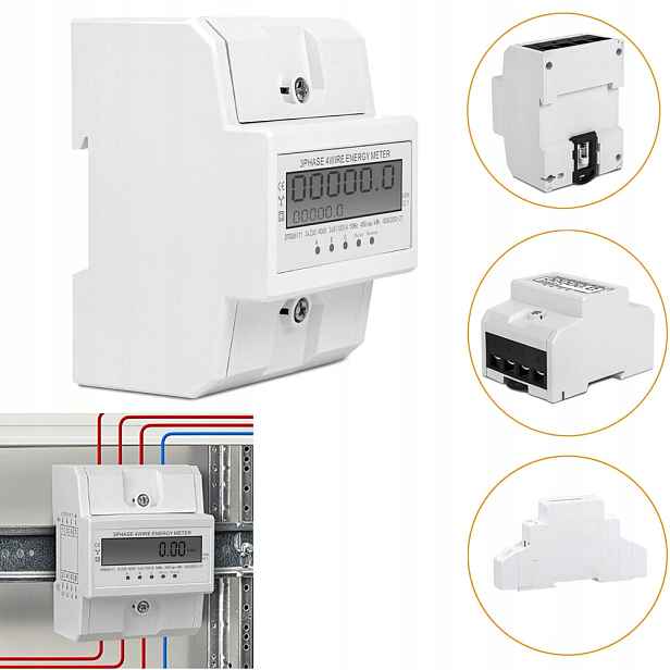Třífázový Elektroměr, Třífázový Elektroměr