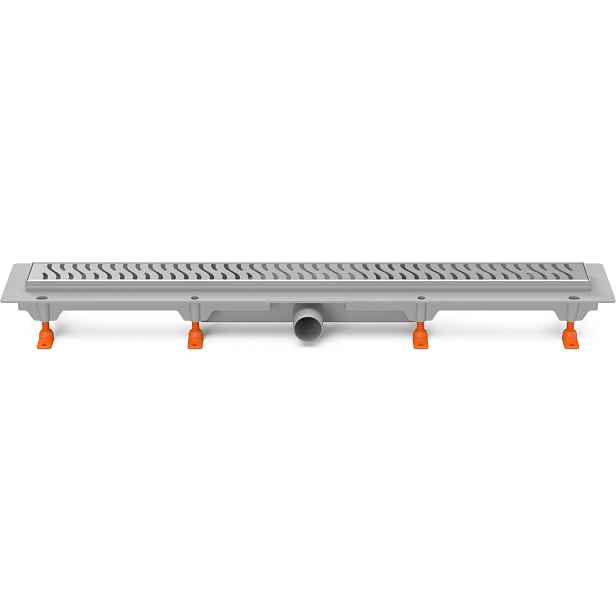 Chuděj Lineární plastový žlab MCH Harmony 350 mm do prostoru s roštem Harmony